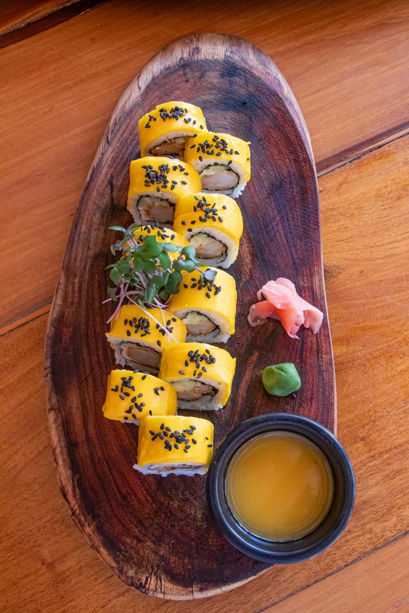 Amaite Beach Hotel Isla Holbox Exterior photo A mango roll
