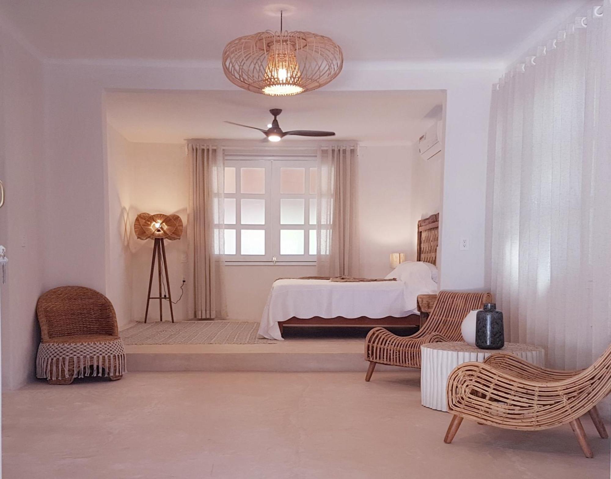 Amaite Beach Hotel Isla Holbox Room photo A bedroom at the hotel